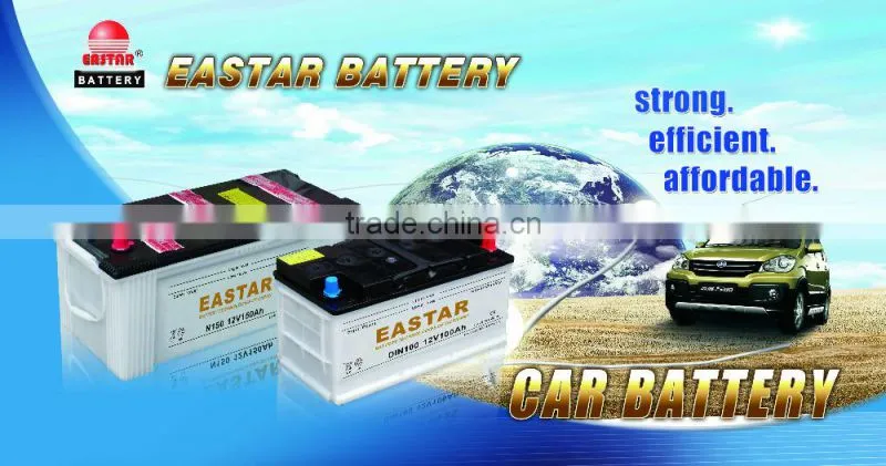 dry charged auto battery n40 12v 40ah