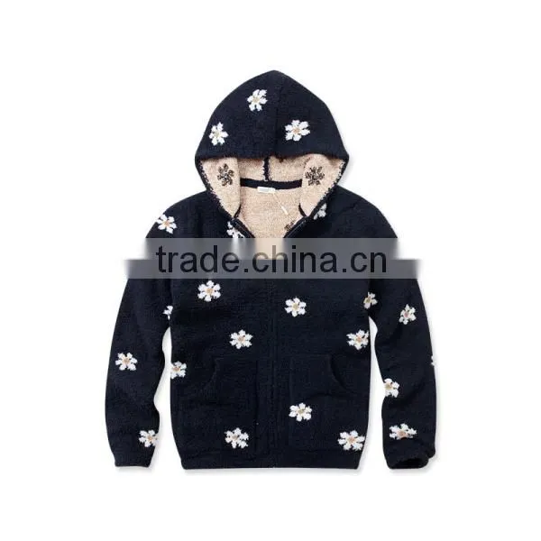 DB1981 dave bella autumn family wear woman chenille coat