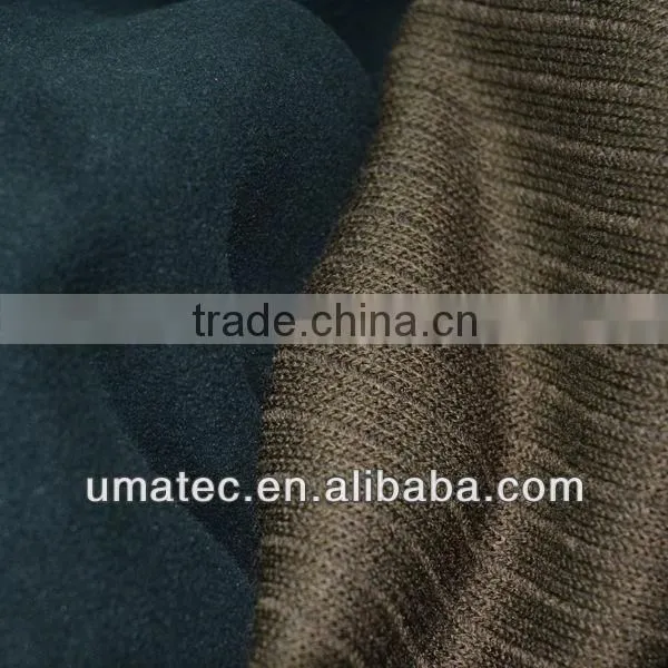 Men's Bonded Needle drop knitFleece Hooded Soft Jacket