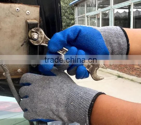 Good quality Safety Industrial latex working gloves