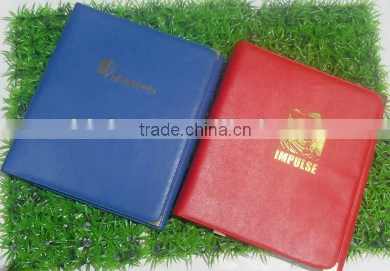 2015 best sale A4 leather certificate holder customized A4 certificate holder best quality A4 leather certificate holder