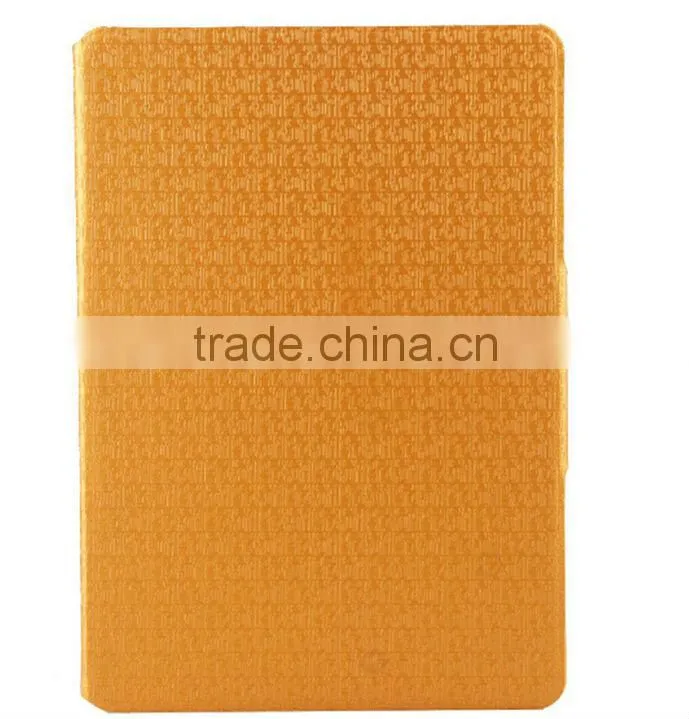 2014 new products fashion pu leather wallet case cover for apple ipad 6 D0141