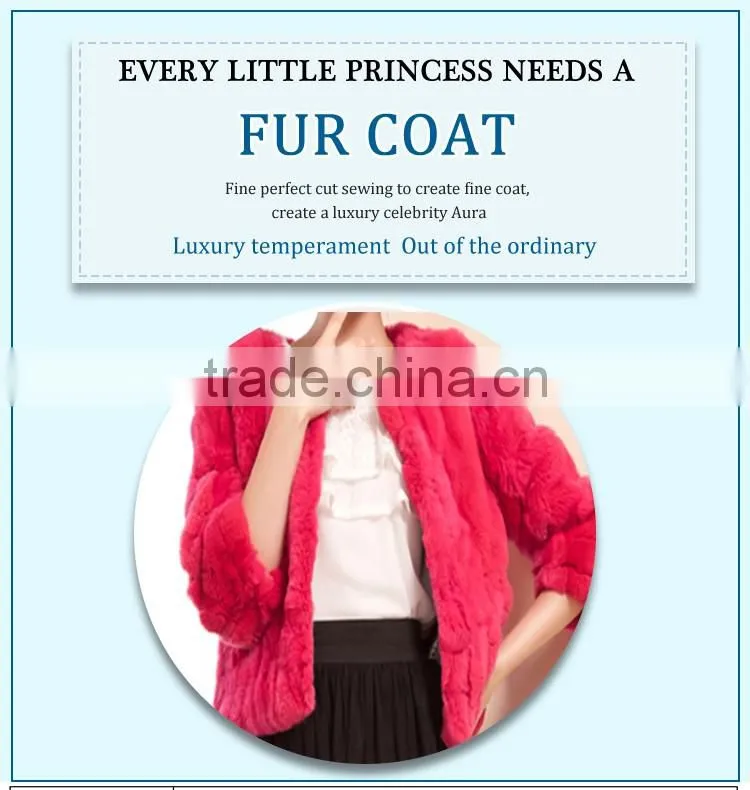 new style wholesale ladies fake fur winter coat