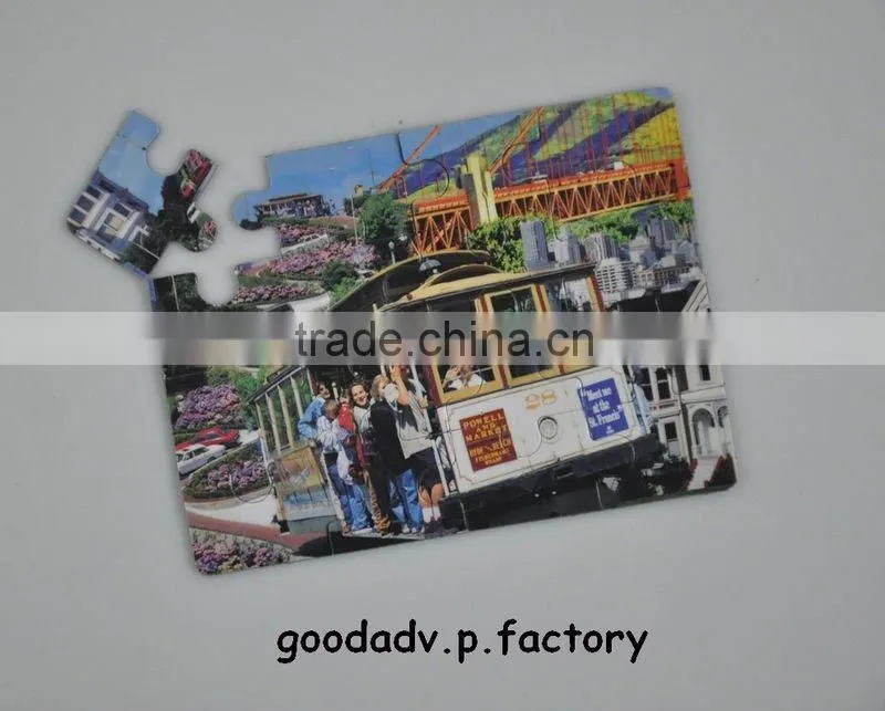 Environment friendly kids puzzle games/paper puzzle/educa puzzle