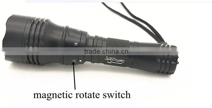 A-OKOriginal factory XM-L T6 Led diving flashlight torch underwater diving led flashlight