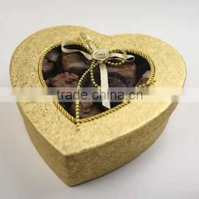 specialized in customized heart shaped chocolate box