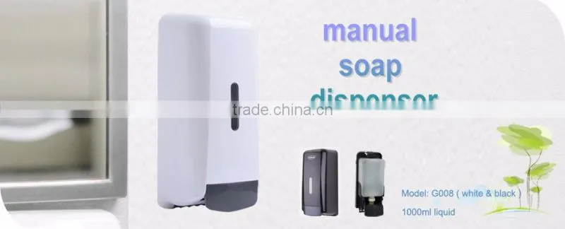 Classical hand manual liquid soap dispenser 1000ml wall mountable