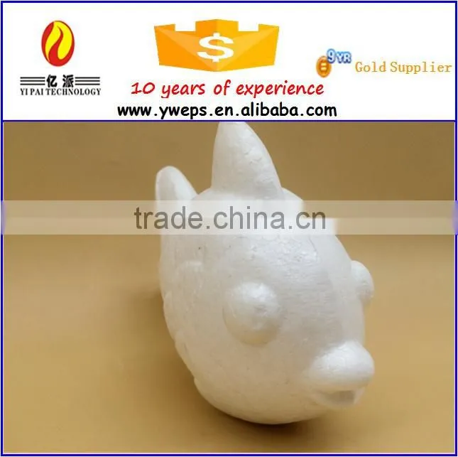 Plastic animal 3d model/diy toys craft for kids/ fish model
