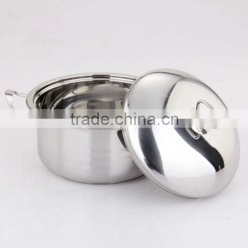 Stainless Steel Cookware Sets Broad-Edge Soup Pot