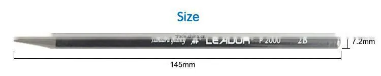 china all black graphite pencil hardness
