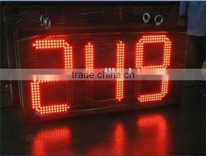 6 inches 7 segment countdown timer counter score indicator/led digital timer display