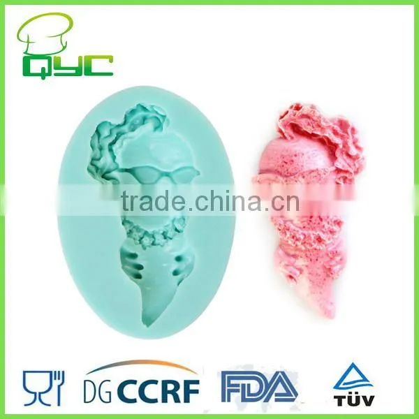 Lovely Duck Non-stick Silicone Sugarcraft Decorating Mould Tools