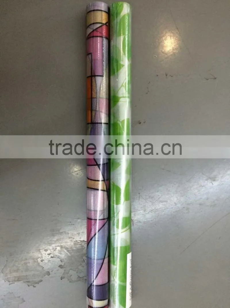 New privacy floral pattern decorative frosted Bedroom Bathroom glass window film