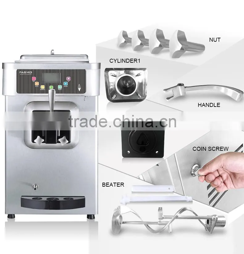 Pasmo table top frozen yogurt machine S110F