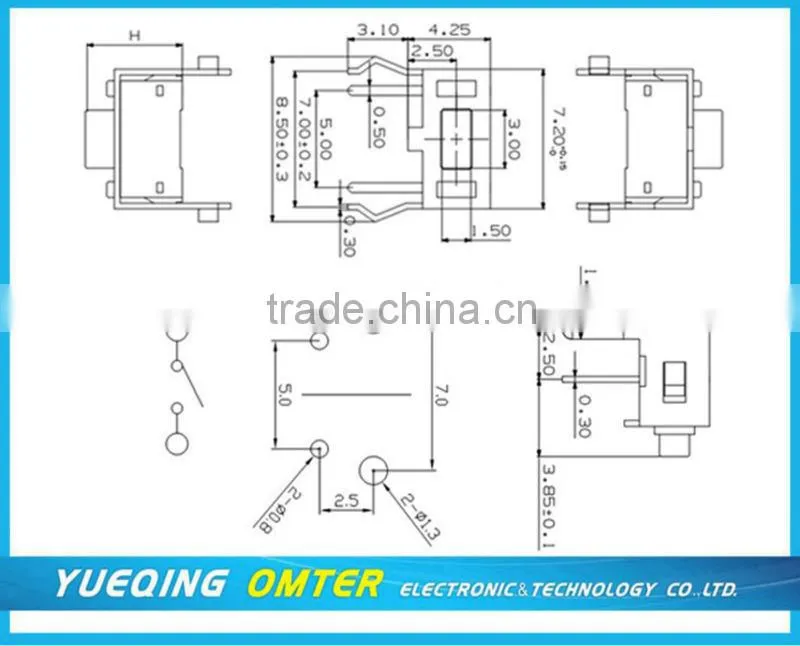 TS3531-0501ch pin tact switch