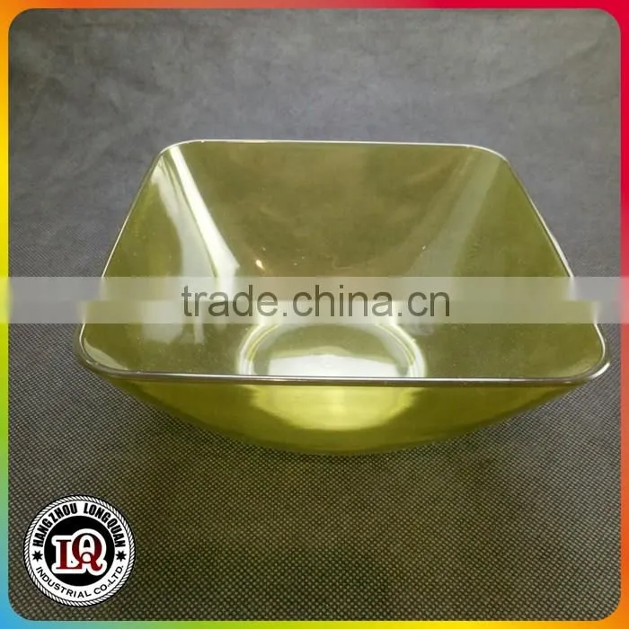 Transparent Disposable Plastic Square Salad Bowl