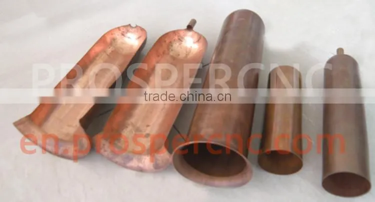 metal spinning parts processing circle compressor inlet before spinning Metal spinning machine