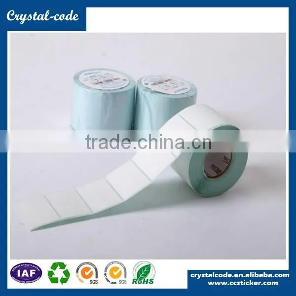 Waterproof self adhesive blank label sticker