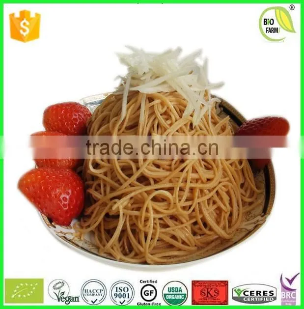 black bean dry organic noodles