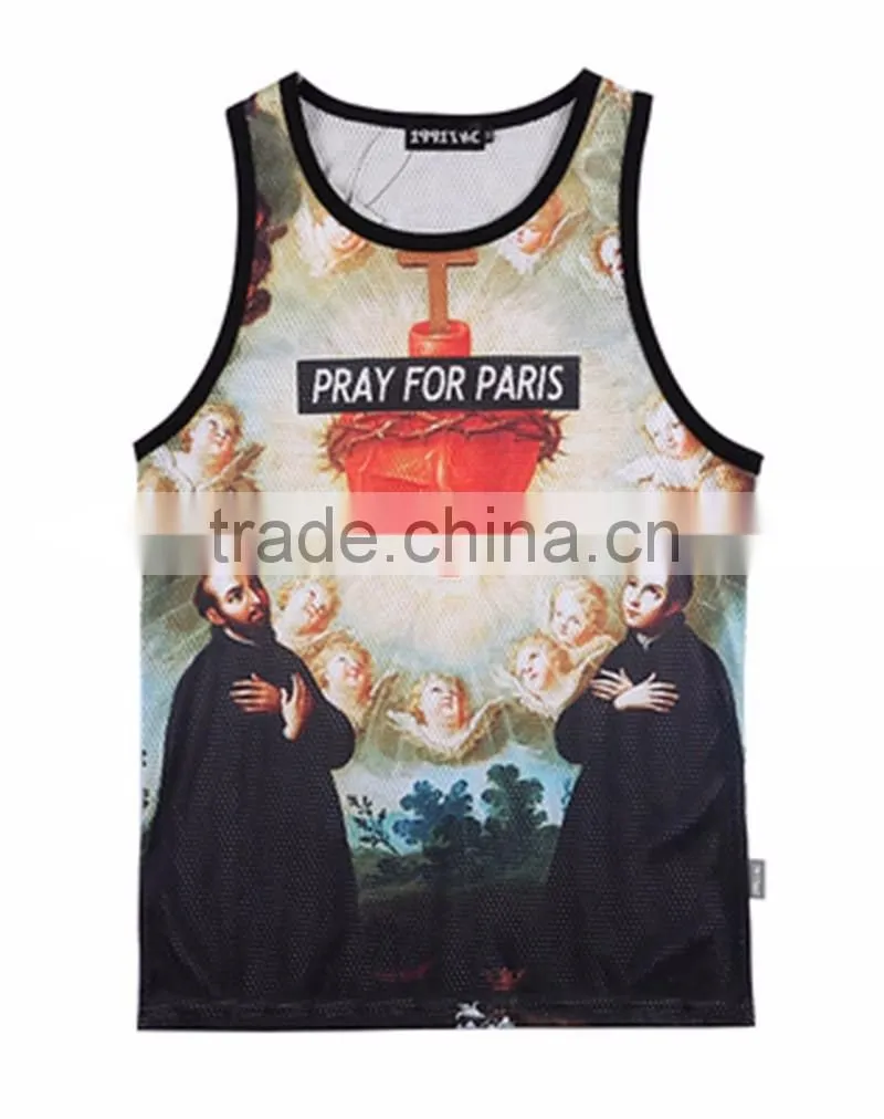 OEM & ODM activewear tank tops, stringer tank top&mens tank top& fashion basketball vest