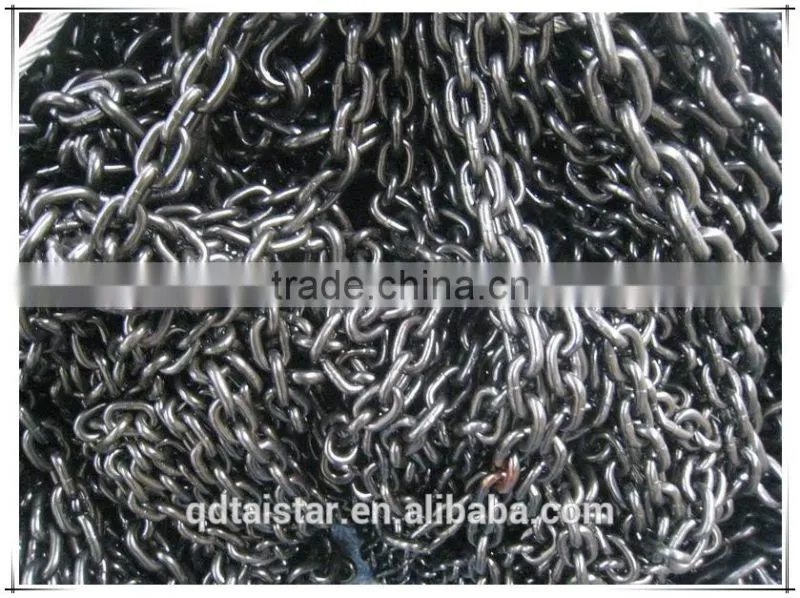 ordinary DIN766 steel link chain for industry