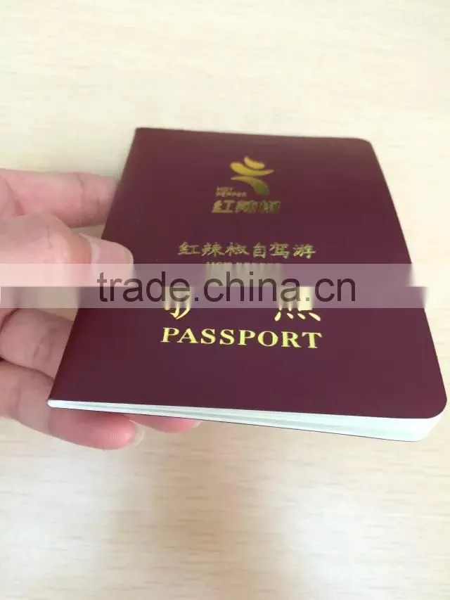 Professional Thread sewn binding Tour booklet printing