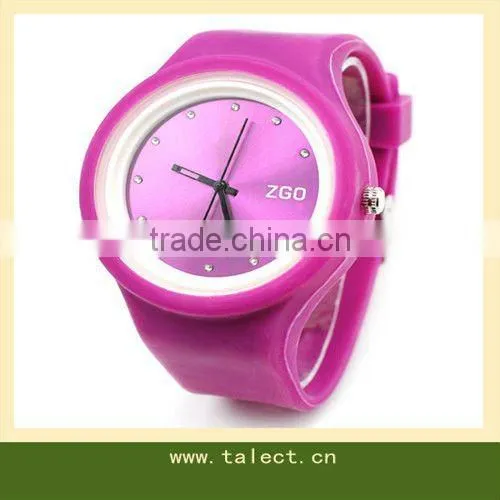 Healthy life custom jelly watch promotional gifts