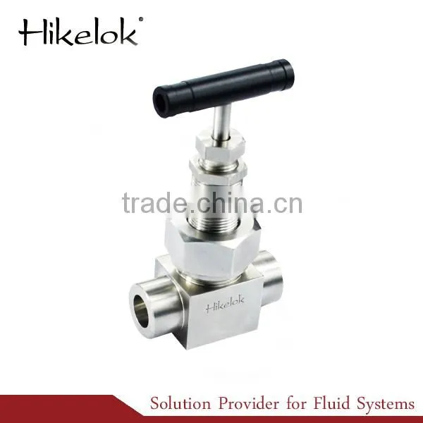 DN25 Twin Ferrules Needle Valve Union-bonnet Needle Valve SS316 Needle Valve