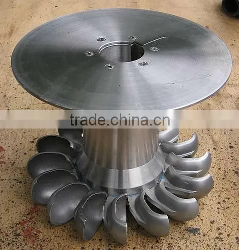 Low head water turbine