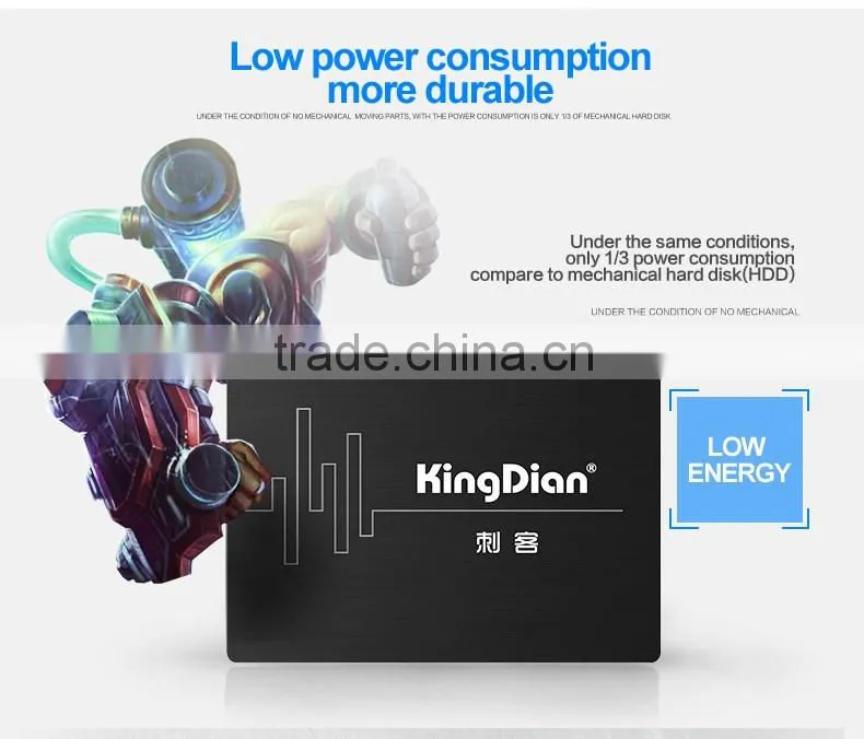 Reliable Quality 2.5 inch KingDian SSD 480GB For Desktop Laptop SATA3 Stock Internal Hard Drive