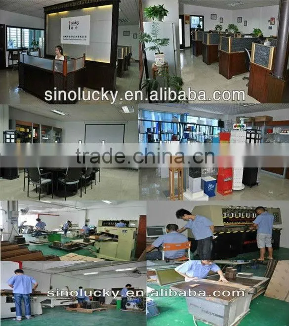 Acryl Transparent Barrel Shape Paperweight With Oil Drop