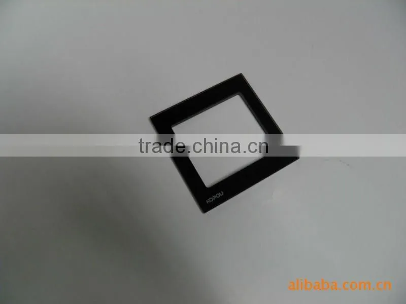 richcolored high-intensitive tempered glass switch panel