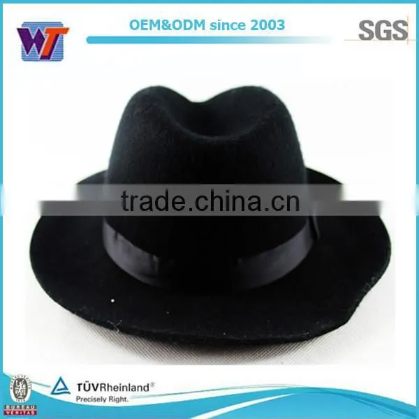 Elegant Wool Felt Fedora hat Wholesale for lady china supplier