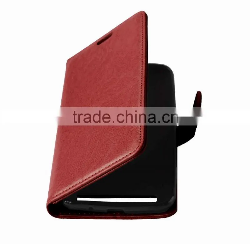 Mobile Phone PU Leather Flip Card-slot Case for ASUS ZenFone 2 Laser ZE550KL 5.5
