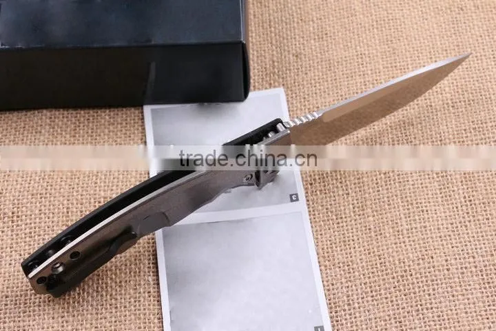 OEM carbon fiber material outdoor rescue pocket knife