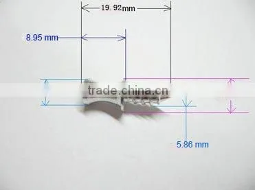 Diverse styles plastic shelf/board support bolt