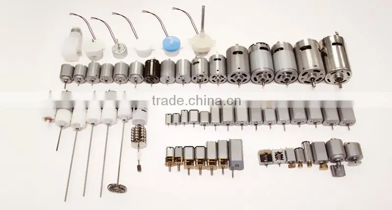 2015 The Newest hot sale promotion mini flat 6v permanent magnet dc motor