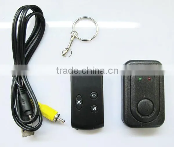 High quality 1080P mini hidden car key camera with 4GB