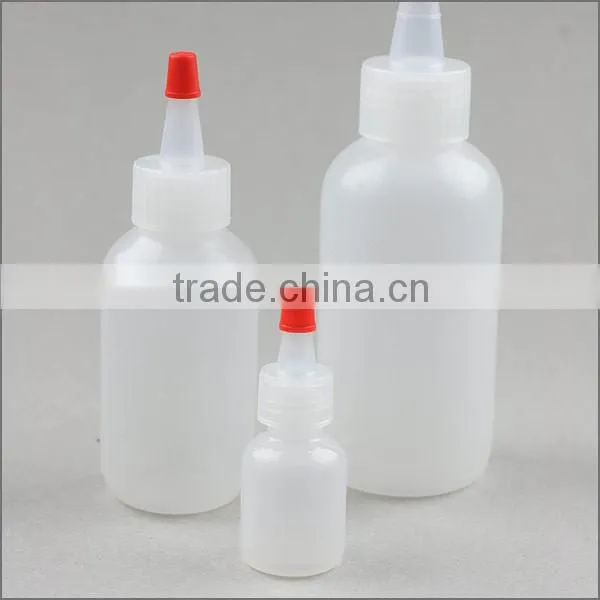 Clear Transparent Glass Boston Round Dropper Bottles