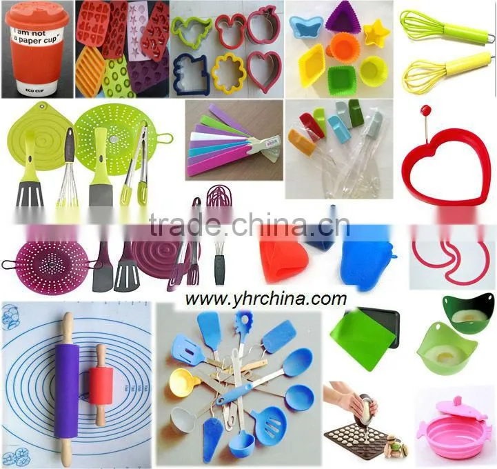 Eco friendly food grade transparent silicon mat