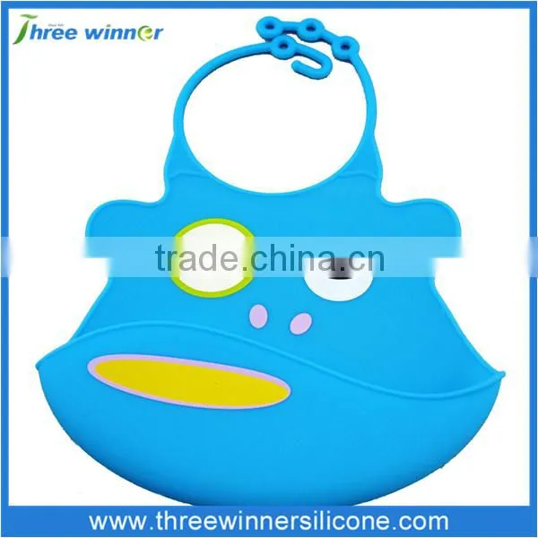 Waterproof baby bib silicone baby bib