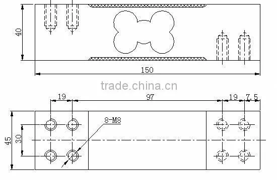 Aluminum Single Point Load Cells AM649D