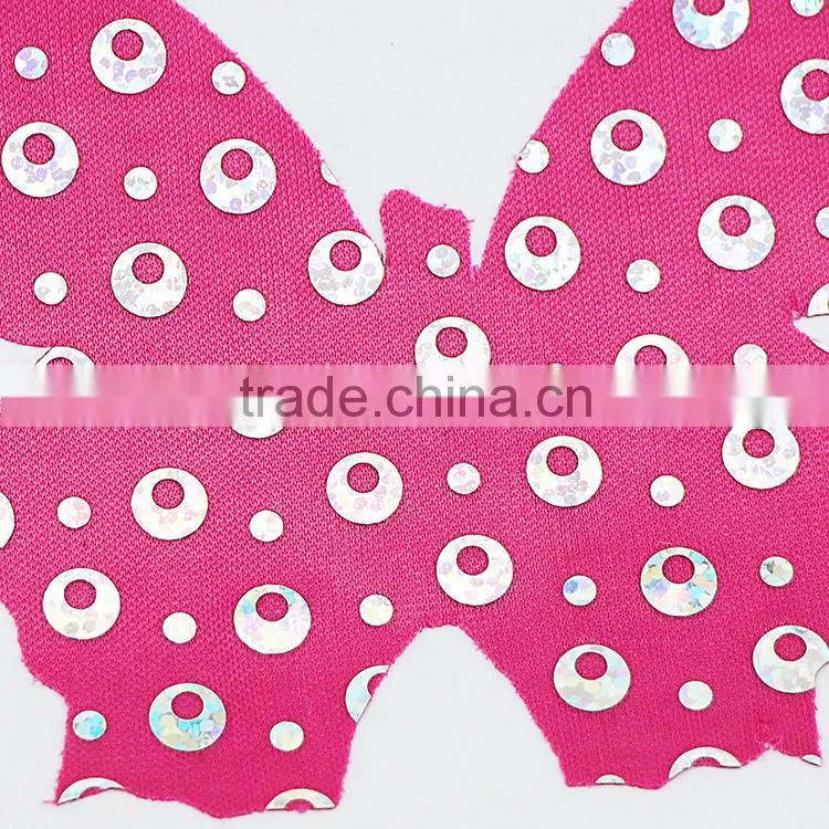 butterfly fabric one-off adhesive nipple cover