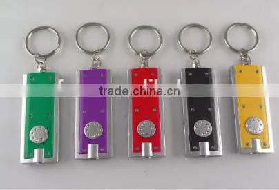 Hot selling mini led keychain / flashlight keychain / led keychain light