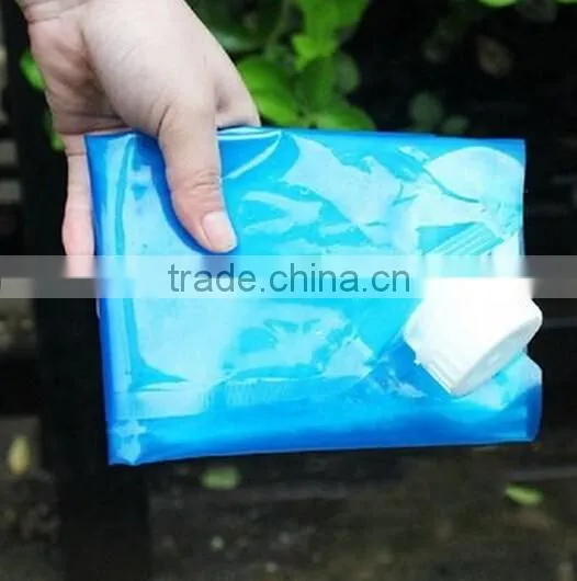 Portable Folding Water Bag / outdoor Water Carrier Storage / folding water bottle water bag