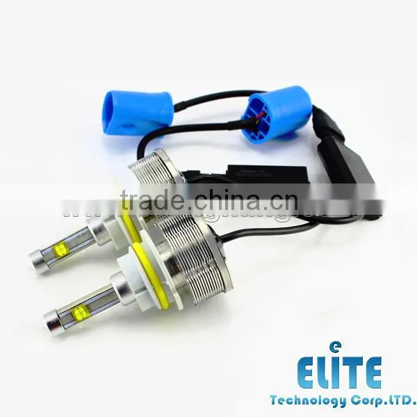 9007 headlight led car head lamp with no fan