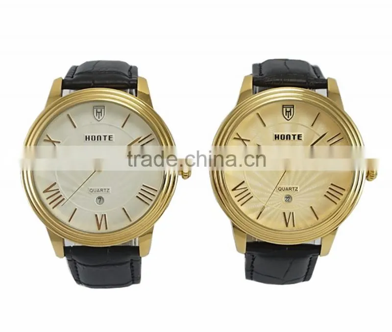 Multifunction Men's watch with calendar alloy watch daily water-proof