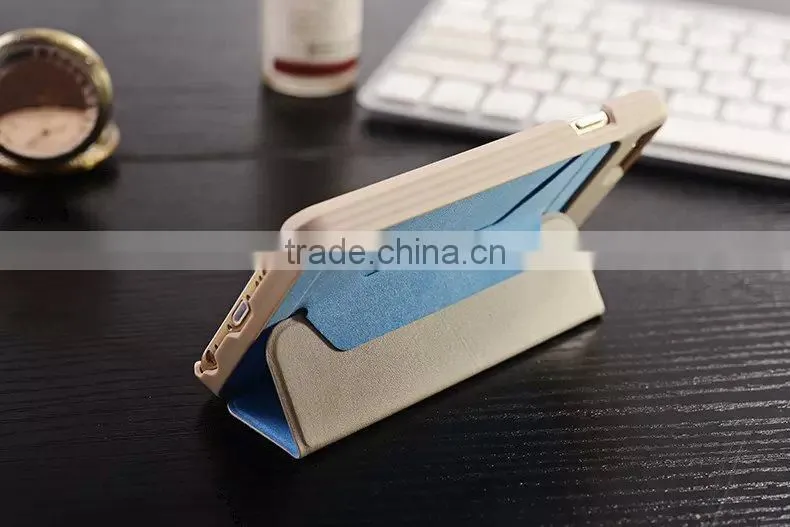 For iPhone 6 Leather Credit Card Holder Kickstand Fashion Case,Cell phone Luxury PU Leather Case Cover