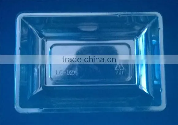 disposable PET tray Clear PET tray for food
