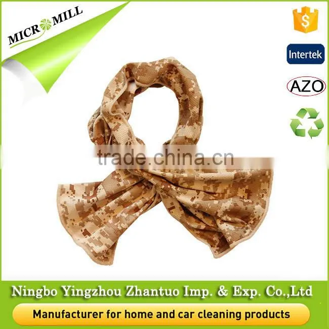 Microfiber cooling towel sports suede cooling towel